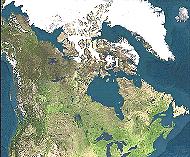 [Canada, seen from space]