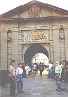 [Gate into Intramuros, the walled city of Manila]