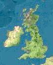 [British Isles:  satellite view]